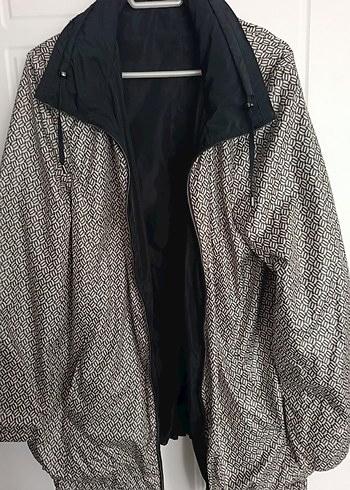 Gri Fermuarlı Kadın yamurluk - Görsel 8