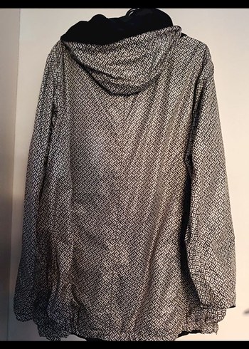 Gri Fermuarlı Kadın yamurluk - Görsel 5