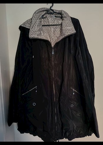 Gri Fermuarlı Kadın yamurluk - Görsel 3