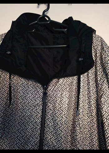 Gri Fermuarlı Kadın yamurluk - Görsel 2