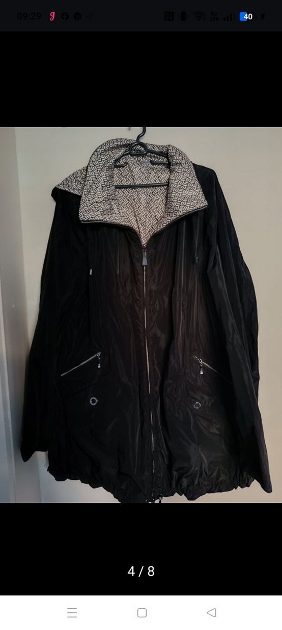 Gri Fermuarlı Kadın yamurluk - Görsel 3