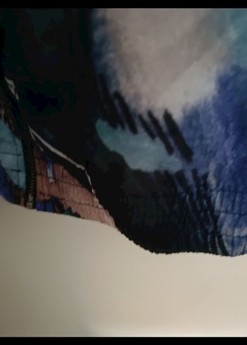 Kadın Çok Renkli Uzun kapşonlu Yağmurluk - Görsel 5