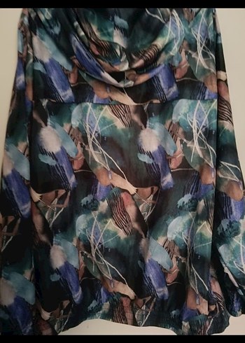 Kadın Çok Renkli Uzun kapşonlu Yağmurluk - Görsel 8