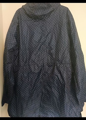 Lacivert Midi Boy Rüzgarlık - Görsel 6