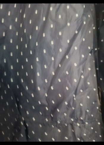 Lacivert Midi Boy Rüzgarlık - Görsel 7