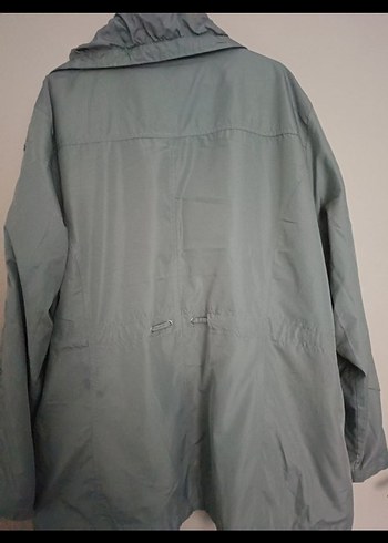 Düğmeli Midi Kadın yamurluk /rüzgarlık - Görsel 8