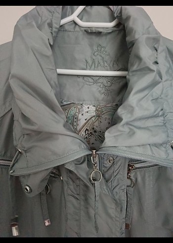 Düğmeli Midi Kadın yamurluk /rüzgarlık - Görsel 3