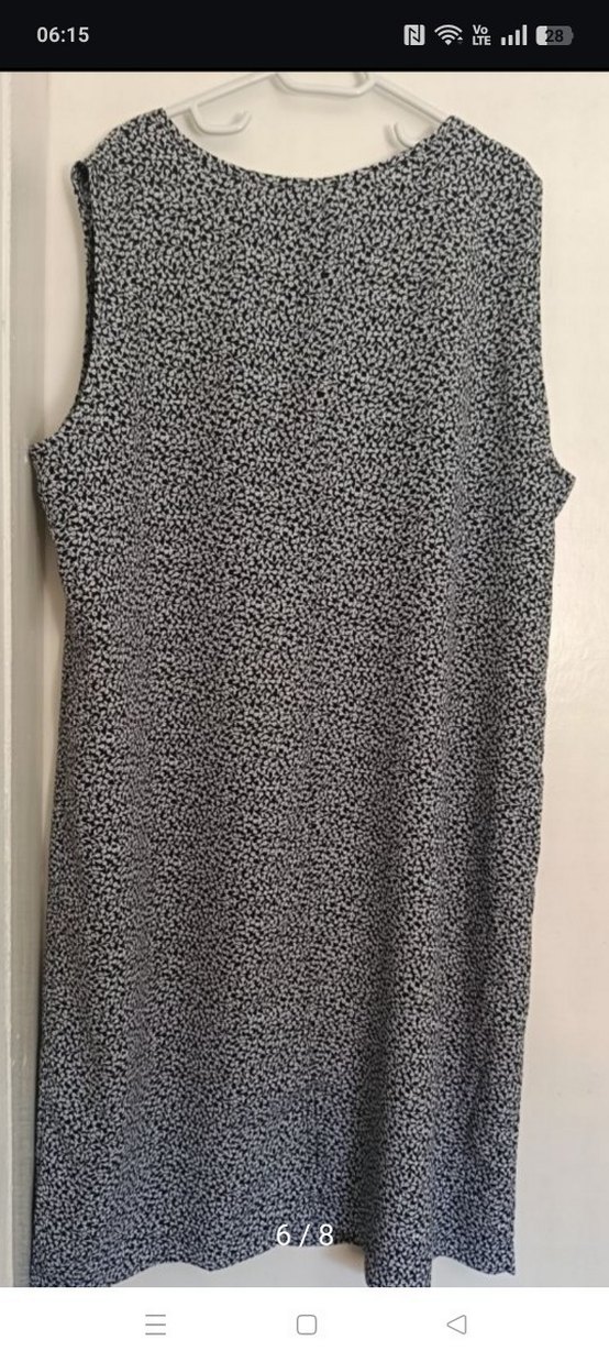 Yurtdışı şifon çift taraflı elbise - Görsel 5