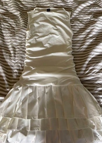 Pembe Fırfırlı pinterest elbise - Görsel 2