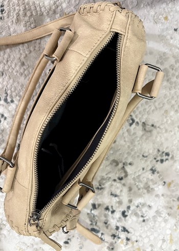 pull and bear city bag tarzı bowling çanta - Görsel 3