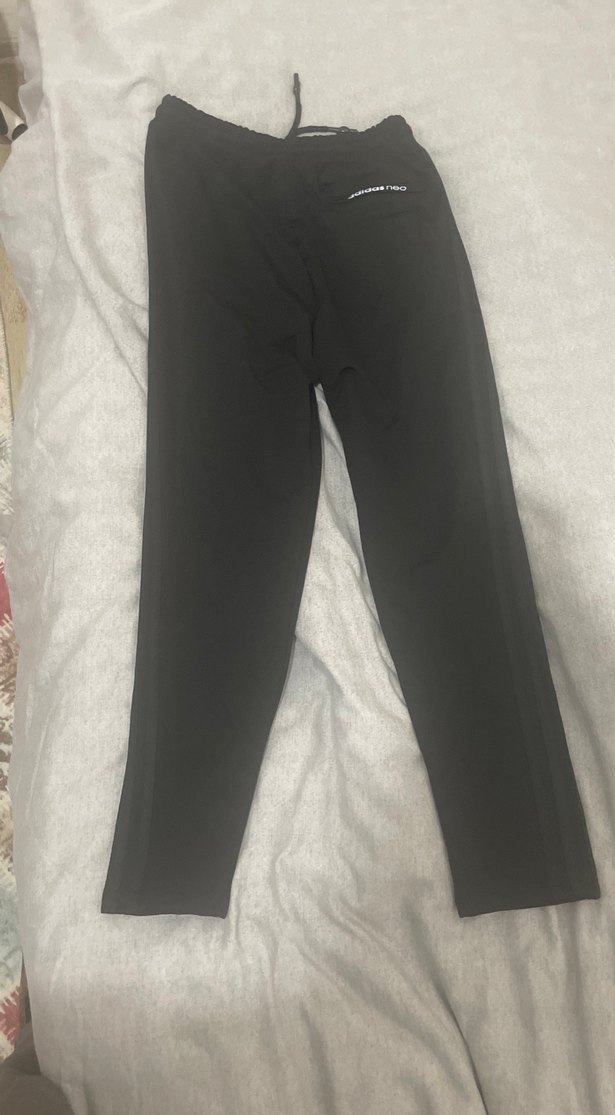 Adidas Siyah Fermuarlı Erkek Eşofman Altı - Görsel 2