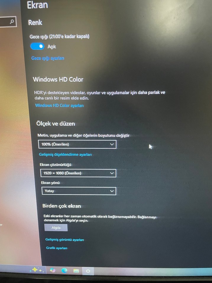 Siyah BenQ Bilgisayar Monitörü - Görsel 3