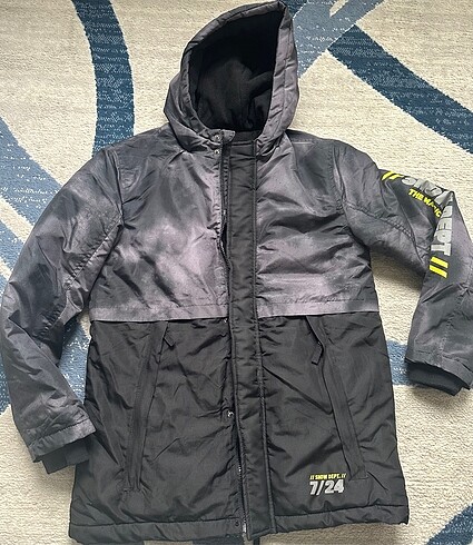 İçi poşarlı kalın mont - Görsel 6