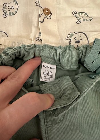 LC Waikiki Erkek Bebek Kısa Kollu Pamuklu Takım