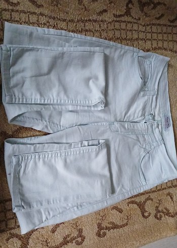 Mint yesiliMidi Kadın Denim Pantolon