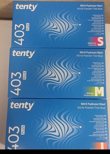 Tenty 403 Plus Mavi 10 paket M