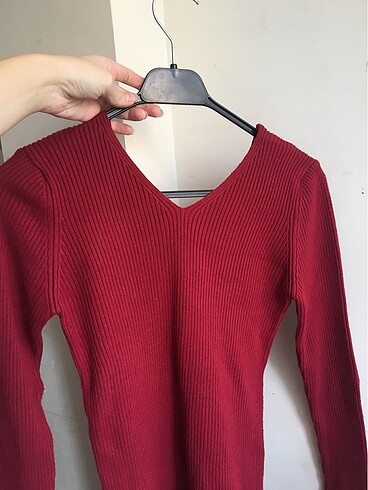 m Beden H&M V yaka kazak