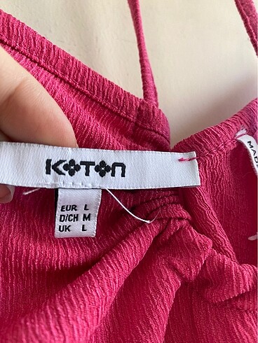 l Beden KOTON PEMBE ÜST