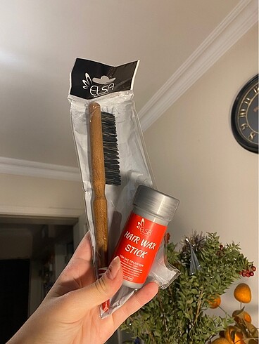  Beden Renk sıfır topuz tarağı ve stick