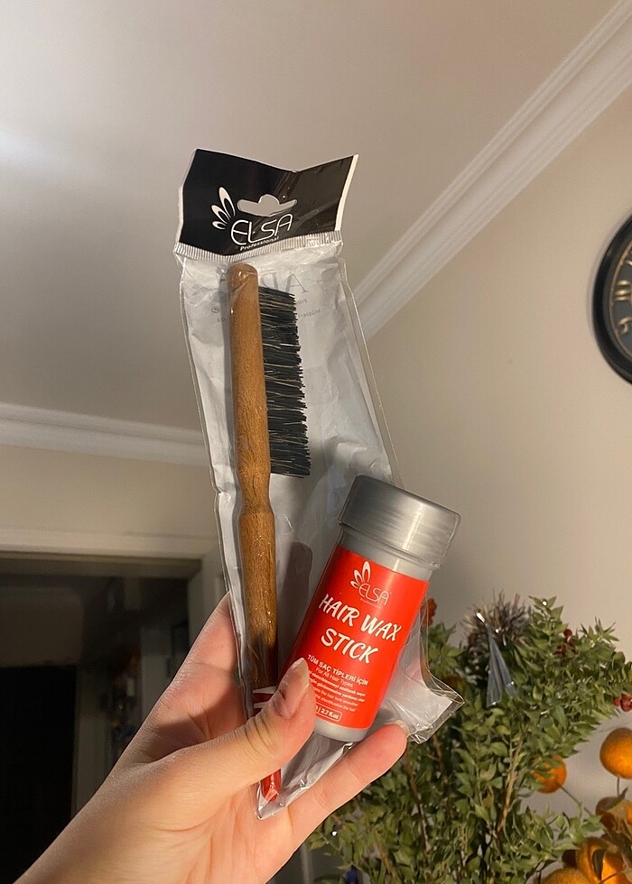 sıfır topuz tarağı ve stick - Görsel 4