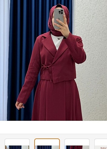 38 Beden Etekli takım 