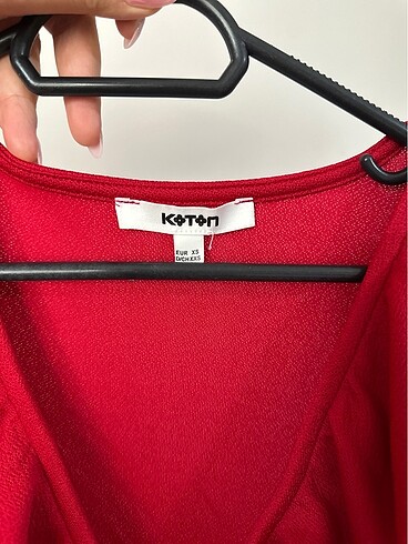 Koton Kırmızı elbise