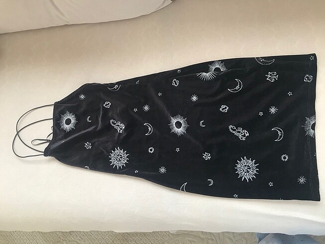 H&M H&M kadife mini elbise