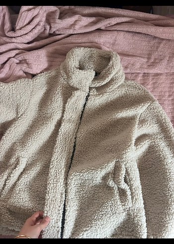 Gri Fermuarlı Kadın Midi Ceket - Görsel 3