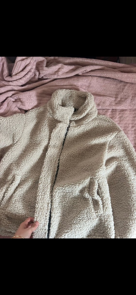 Gri Fermuarlı Kadın Midi Ceket - Görsel 3