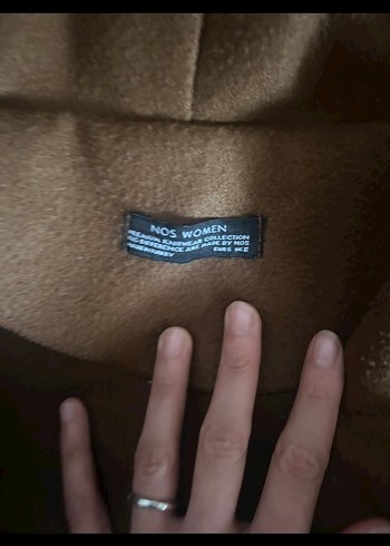 Kahverengi Kadın Süet Midi Kaban - Görsel 2