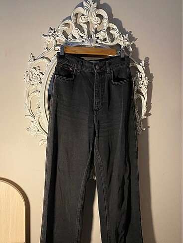 ZARA straight antrasit jean