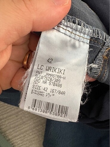 42 Beden lacivert Renk 42 beden Hamile pantalonu