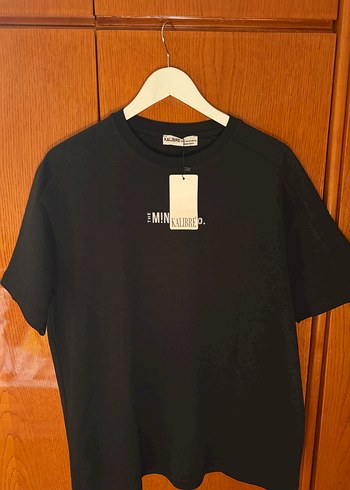 Diğer Siyah Minimal Logo Tisort