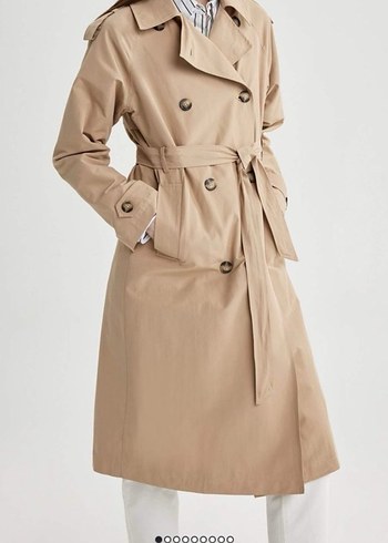 DeFacto Düğmeli Bej Kadın Ceket - Görsel 2