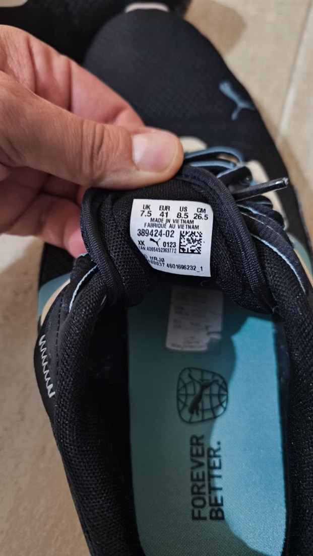 Puma Siyah Renk Spor Ayakkabı - Görsel 4