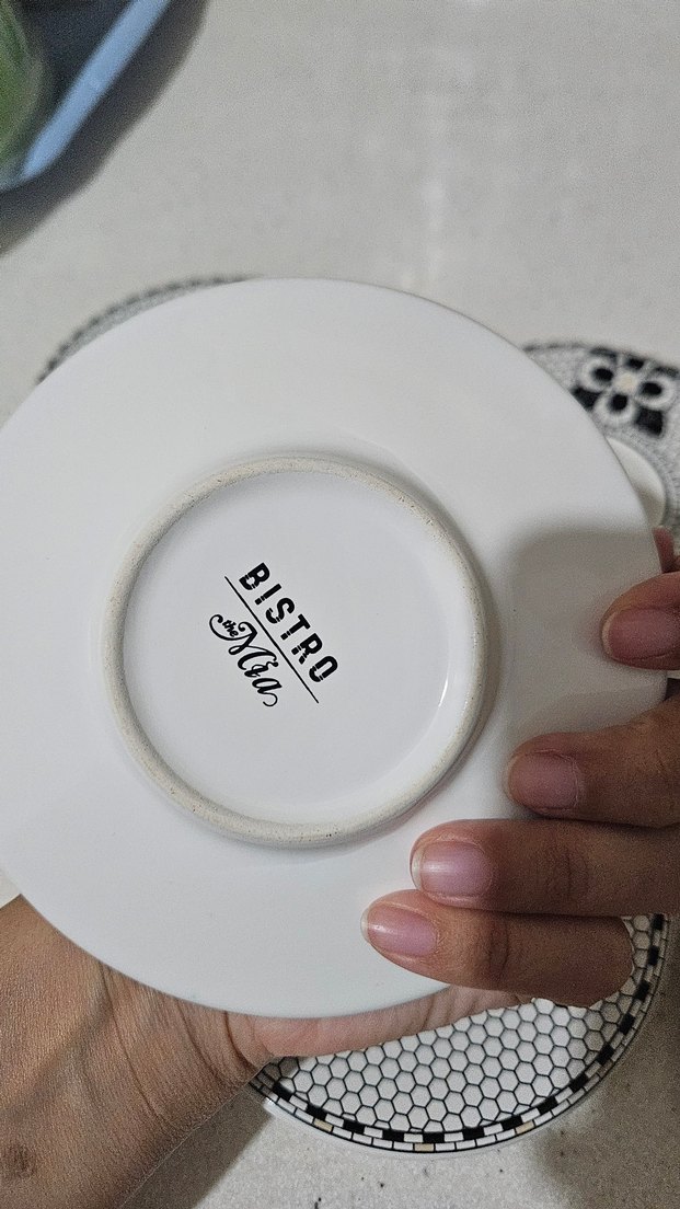 The Mia Bistro Çay Bardağı Tabağı Seti - Görsel 2
