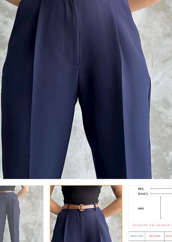 Kemer Detaylı Pantolon - Görsel 2