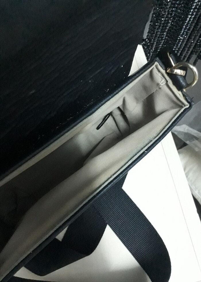 Siyah baget çanta - Görsel 5