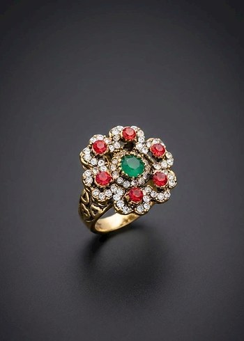 "Saray Bahçesinin Sırrı" Vintage Yüzük 17 Numara - Görsel 2