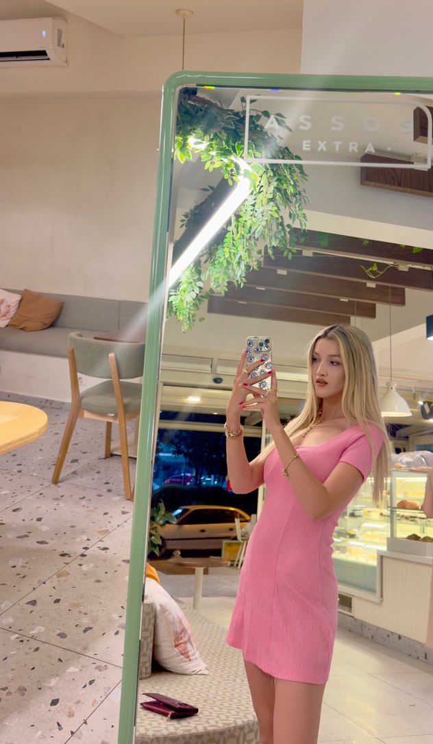 Pembe elbise - Görsel 2