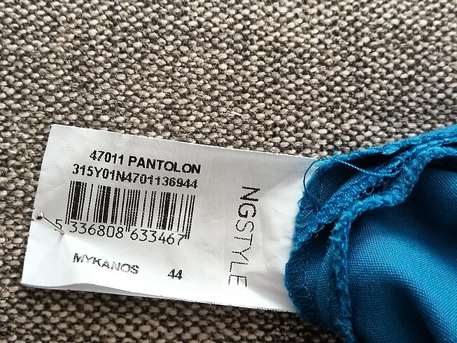 44 Beden mavi Renk Ng style pantolon