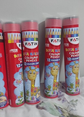 12 li boya kalemi fatih 