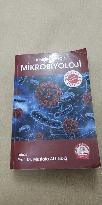 Hemşirelik için mikrobiyoloji kitabı