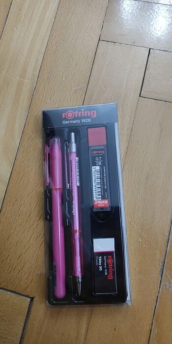 Rotring visuclik jel okul seti 0.7mm mekanik kurşun kalem