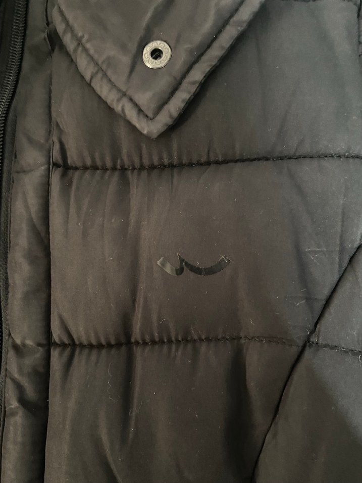 Siyah Kadın Mont - Görsel 2