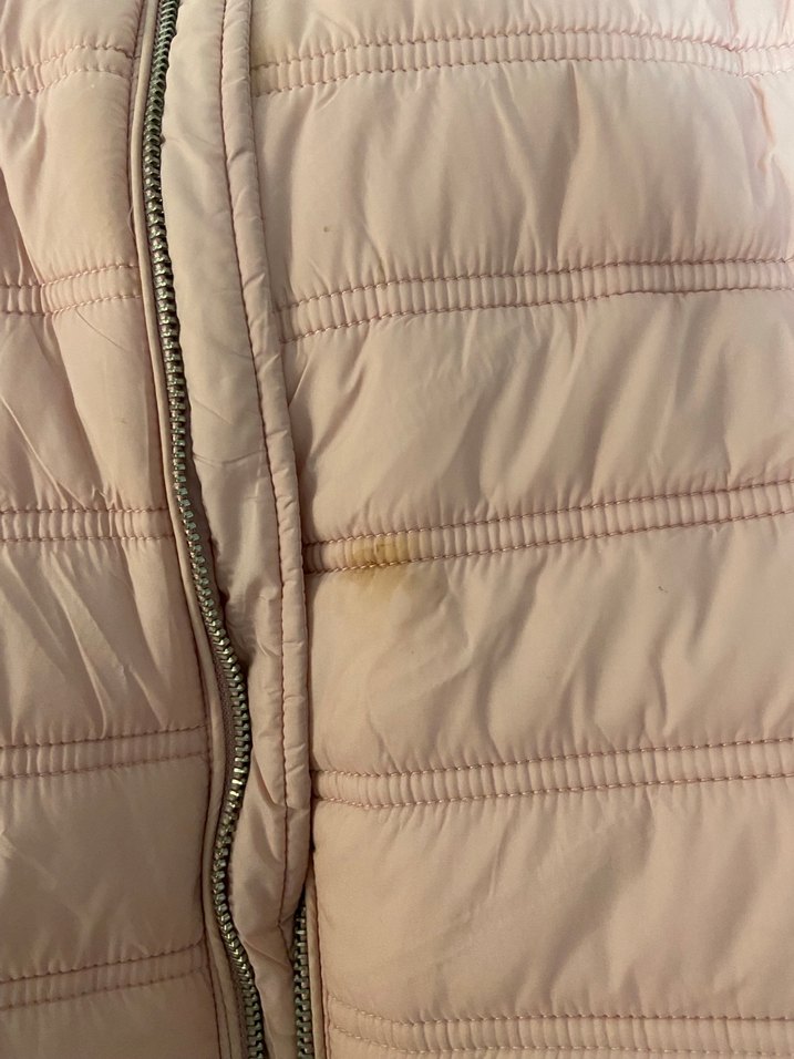 Pembe Kadın Fermuarlı Midi mont - Görsel 2