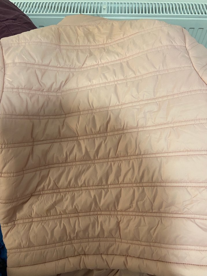 Pembe Kadın Fermuarlı Midi mont - Görsel 4