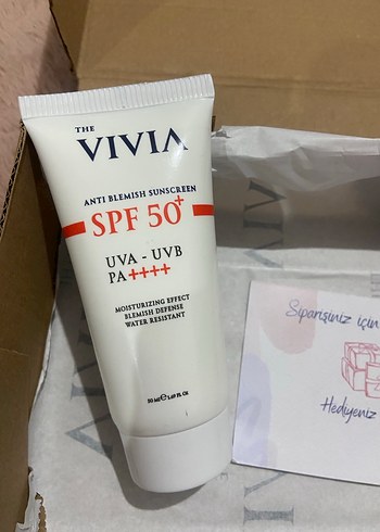 VIVIA SPF 50+ Güneş Koruyucu Krem - Görsel 3