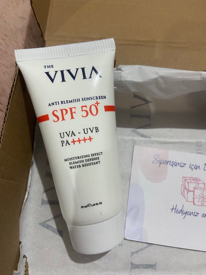VIVIA SPF 50+ Güneş Koruyucu Krem - Görsel 3
