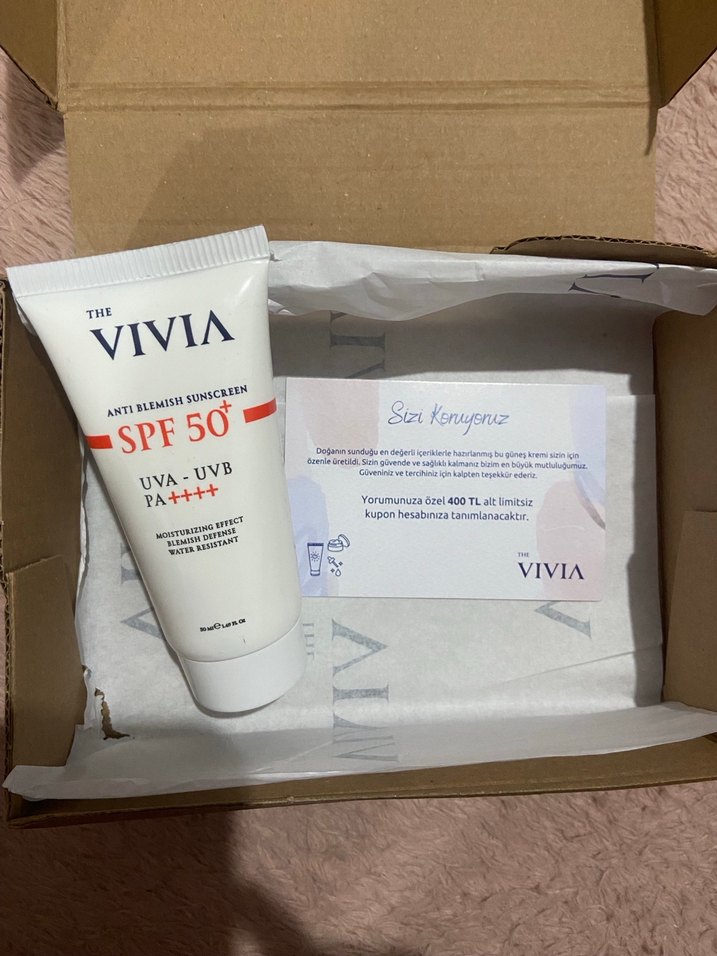 VIVIA SPF 50+ Güneş Koruyucu Krem - Görsel 2